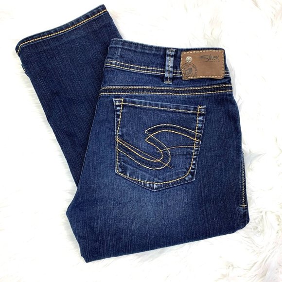 Silver Jeans Denim - 👖|•SILVER•| Suki Slim Jeans Tailored Short 33x28